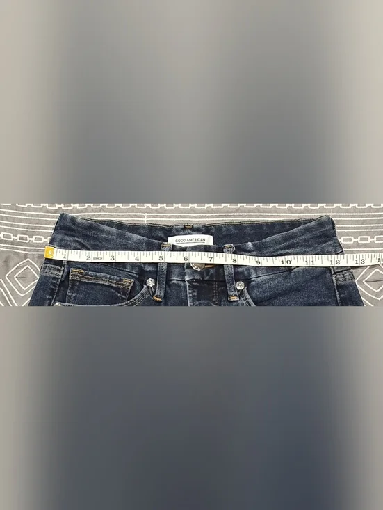 Good American Good Legs High Waisted Skinny Jeans Size 4/27 - Picture 5 of 7